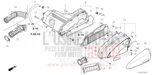 FILTRE A AIR NSS350AP de 2023